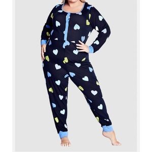 Avenue Women's Plus Size Relaxed Fit Print Onesie Sz 14/16 * Wom1107